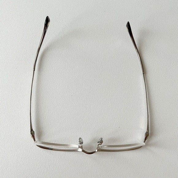 Michael Kors Eyeglasses Frame Half Rim Titanium MK717AF 52-17-140 Display Model main image 8